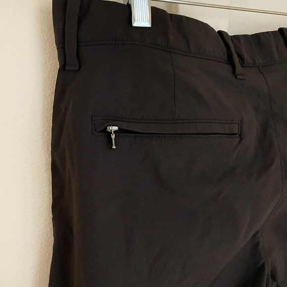 J. Crew Men’s Stretch Trade Mark 484 Slim Fit Tech Pants in Black, 32x30 - Picture 8 of 11